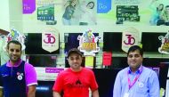 Customers with the gift received after purchase.