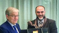 Dr Ahmed Al-Emadi and Prof Matti Manninen.
