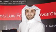 Nasser Al Taweel receiving award.