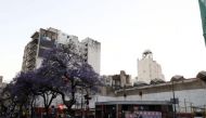 A view shows the intersection of Cerrito and Bartolome Mitre streets in Buenos Aires, Argentina, November 25, 2016. REUTERS/Enrique Marcarian