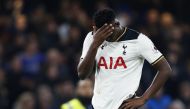 Tottenham's Victor Wanyama looks dejected after the game (Reuters / Stefan Wermuth)