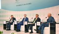 Panelists at the Ministerial Session of COMCEC. 