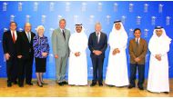 Ministers as well as members of CNA-Q’s Joint Oversight Board in May 2016.