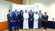 Ministry of Public Health and South Korean officials at the medical forum.