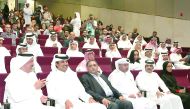 Emir H H Sheikh Tamim bin Hamad Al Thani inaugurated The Doha Institute for Graduate Studies, which is part of the Arab Center for Research and Policy Studies (ACRPS), in Lusail yesterday. The Emir toured the new building and listened to a detailed explan