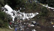File photo of the plane crash. 