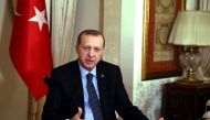 Turkish President Tayyip Erdogan talks during an interview in Istanbul, Turkey, December 19, 2016. Yasin Bulbul/Presidential Palace/Handout