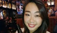 A picture obtained on January 4, 2017 via facebook and uploaded on November 4, 2016 on her page shows Narumi Kurosaki, 21, a Japanese student who went missing in the town of Besancon last month.  AFP / FACEBOOK 