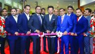 Malabar Gold & Diamonds' new showroom in Hidd, Bahrain, being inaugurated by Bollywood actor Anil Kapoor in the presence of Shamlal Ahamed MP, Managing Director – International Operations, and Abdul Salam KP – Group Executive Director.