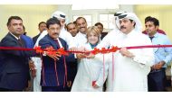 Shamsudheen Olakara, Chairman of Quality Group and Rashid Al Athaba, Chairman of Al Athba Holding Company, jointly inaugurating the Pearl Medical Centre.