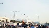Work in progress at Ali bin Abi Talib Street.