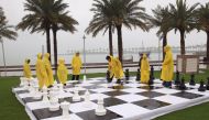 Sports activity at MIA park. Pic: Qassim Rahmatullah / The Peninsula