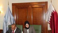 Qatar and Papua New Guinea yesterday signed a memorandum of understanding at the headquarters of Qatar's permanent committee at the UN for establishing diplomatic relations. Qatar's permanent representative to the UN, Ambassador Sheikha Alia Ahmed bin Sai