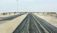 The link road between Hamad Port and Truck Route from the Orbital Highway to the Port, which opened on Monday.