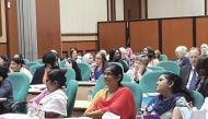 Participants of the workshop on national accreditation.