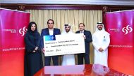 Winners of the campaign and Commercial Bank officials during the event.