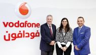 FROM LEFT: Ian Gray, Rasha El Azhary and Diego Camberos.