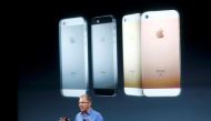 FILE PHOTO: Apple Vice President Greg Joswiak introduces the iPhone SE during an event at the Apple headquarters in Cupertino, California, March 21,  2016. (REUTERS / Stephen Lam)