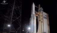 Screen grab from the video uploaded by Arianespace. 