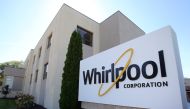 The administrative entrance at the Whirlpool plant in Clyde, Ohio, U.S. October 3, 2017. Picture taken October 3, 2017. REUTERS/Aaron Josefczyk
