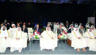 Deputy Prime Minister and Minister of State for Cabinet Affairs H E Ahmed bin Abdullah bin Zaid Al Mahmoud, Minister of Education and Higher Education 
H E Dr Mohammed Abdul Wahed Ali Al Hammadi, Minister of Transport and Communications H E Jassim bin Sa
