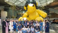 The Supreme Committee Youth Panel at Hamad International Airport.