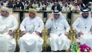 Eng. Abdulaziz Al Hammadi, Manager (conservation & energy), Kahramaa, and other dignitaries at the Gulf Power Conference and Exhibition 2017, which is being held in Muscat.