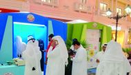 Ministry’s registration desk for winter camping season 2017-18 at Villagio shopping centre. 