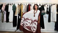 A unique design with Emir H H Sheikh Tamim bin Hamad Al Thani’s portrait at the expo. Pics: Baher Amin / The Peninsula 