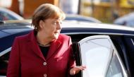 German Chancellor Angela Merkel of the Christian Democratic Union (CDU) arrives at Christian Democratic Union (CDU) headquarters in Berlin.PHOTO: REUTERS.