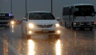 (File Photo) Heavy rain at morning 5.30am in Abu hamour. March 22, 2015. Abdul Basit © The Peninsula