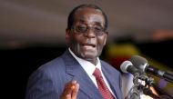 A file photo of the outgoing President Robert Mugabe. Reuters.
