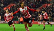 (FILES) Southampton's Dutch defender Virgil van Dijk. AFP / Glyn KIRK