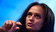 Isabel dos Santos speaks during a Reuters Newsmaker event in London, Britain, October 18, 2017. Reuters/Toby Melville