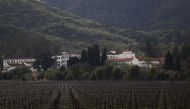 The Veterans Home of California is seen during an active shooter turned hostage situation on March 9, 2018 in Yountville, California.  Stephen Lam/Getty Images/AFP 