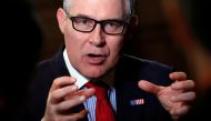 Environmental Protection Agency Administrator Scott Pruitt speaks during an interview with Reuters journalists in Washington, U.S., January 9, 2018. Reuters/Kevin Lamarque