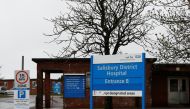 Salisbury District Hospital is seen after Yulia Skripal was discharged, in Salisbury, Britain, April 10, 2018. REUTERS/Peter Nicholls