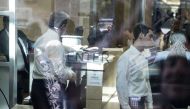 Former Trump campaign manager Paul Manafort walks through security at the William B. Bryant Annex to the E. Barrett Prettyman U.S. Courthouse on June 15, 2018 in Washington. (Alex Wroblewski/Getty Images/AFP)