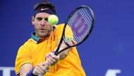 Juan Martin Del Potro of Argentina returns the ball during the men's singles third round match against Fernando Verdasco of Spain on Day Five of the 2018 US Open at the USTA Billie Jean King National Tennis Center on August 31, 2018 in the Flushing neighb
