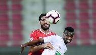 Action from the QNB Stars League match between Al Ahli and Al Arabi at Grand Hamad Stadium, yesterday. 