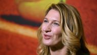 (FILES) This file photo taken on March 8, 2016 shows former world number one German tennis player Steffi Graf speaking during an interview in Tokyo. AFP / Toru Yamanaka 