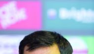 Pakistani cricketer Mohammad Hafeez announces his retirement from Test cricket during a press conference at the Sheikh Zayed International Cricket Stadium in Abu Dhabi on December 4, 2018.  AFP / Aamir Qureshi