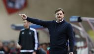 FILE PHOTO: Ralph Hasenhuttl. AFP / Valery HACHE