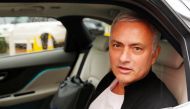 Jose Mourinho is driven away from his accommodation after leaving his job as Manchester United's manager, in Manchester, Britain, December 18, 2018. REUTERS/Phil Noble
