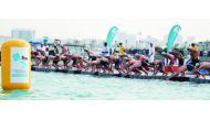 A file picture of last year’s Doha Open Water Challenge held on the Corniche.