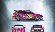 An artist’s impression of Nasser Saleh Al Attiyah’s new Volkswagen Polo GTI R5.