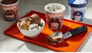 Nightfood's ice creams come in flavors such as decaf cold brew, Bed and Breakfast (waffles and syrup), chocolate cherry and Cookies n' Dreams. MUST CREDIT: Photo by Tom McCorkle for The Washington Post.

