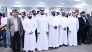 Officials and employees of Karwa at the awareness event.