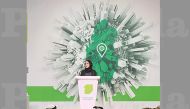 Sheikha Alanoud bint Hamad Al Thani, Managing Director of Business Development, Qatar Financial Centre, speaking at the recently concluded Project Qatar 2019 in Doha. 