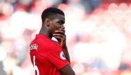 Manchester United's Paul Pogba looks dejected after a match. (REUTERS/Andrew Yates/file photo)